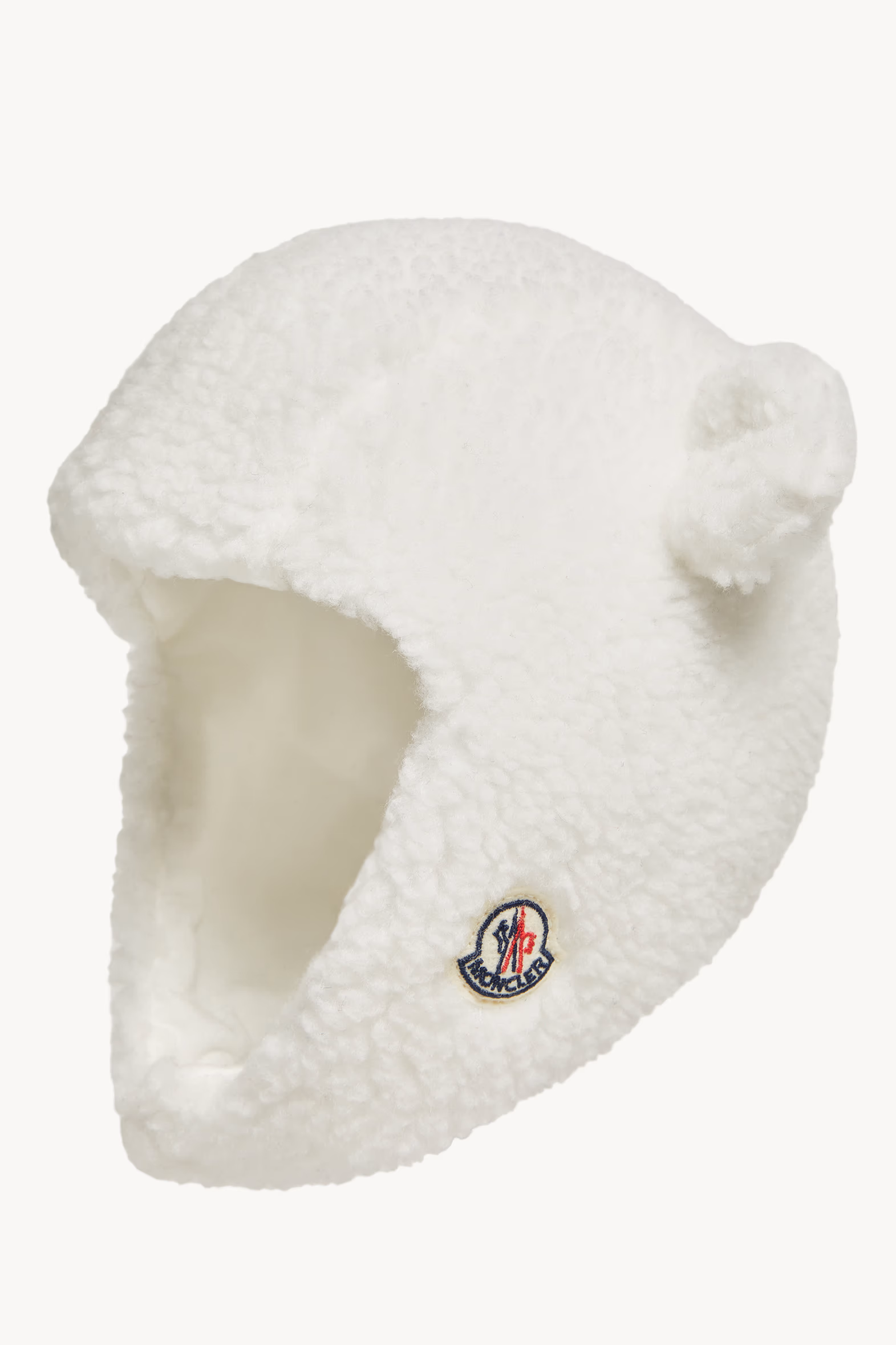 Teddy Cap with Earflaps Gender Neutral White Moncler 2